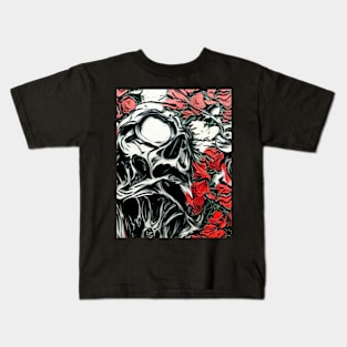 Agony in the flower bed Kids T-Shirt